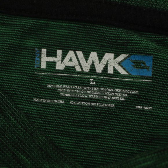 Tony Hawk T-Shirt Green Large - Picture 3 of 3
